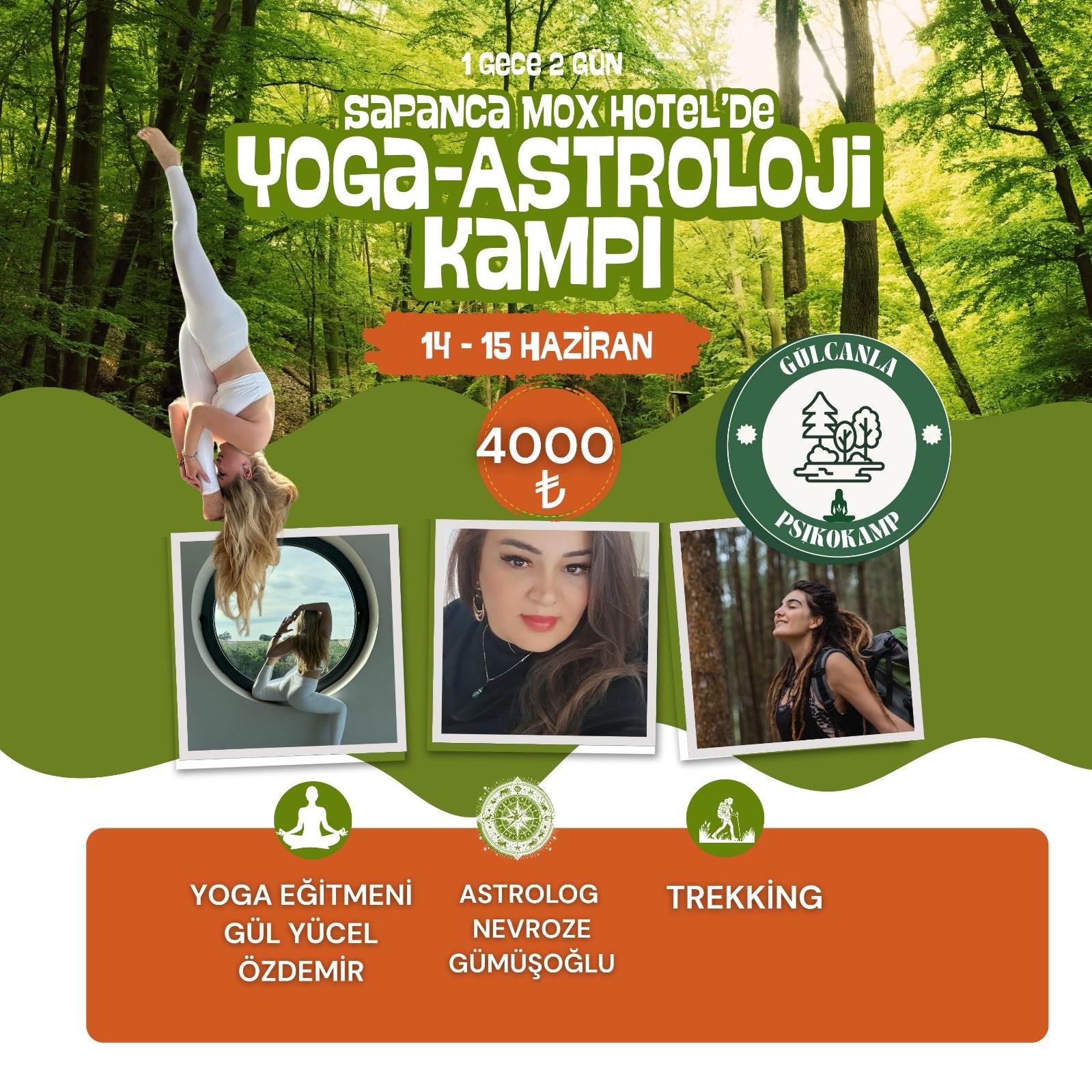 YOGA & ASTROLOJİ KAMPI – SAPANCA MOX HOTEL