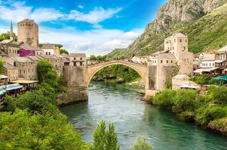 2025 MOSTAR & BUDVA & SARAYBOSNA  4 gece 5 gün