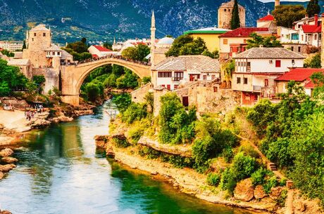 2025 MOSTAR & BUDVA & SARAYBOSNA  4 gece 5 gün