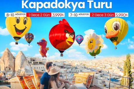 BALONFEST FESTİVALİ KAPADOKYA TURU 1 GECE 2 GÜN