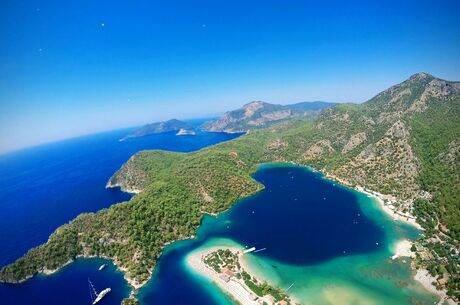 LİKYA FETHİYE ÖLÜDENİZ AKYAKA YÜZME VE TEKNE TURU