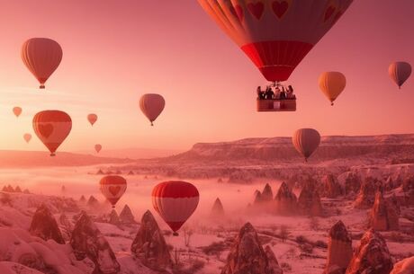 1 Gece 2 Gün Konaklamalı 14 Şubat Özel Kapadokya Turu