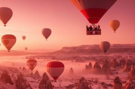 1 Gece 2 Gün Konaklamalı 14 Şubat Özel Kapadokya Turu